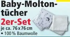 Norma DREAMTEX Junior Baby-Moltontücher 2er-Set Angebot