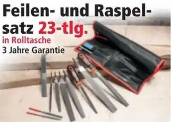 Norma Feilen und Raspelsatz 23-tlg. Angebot