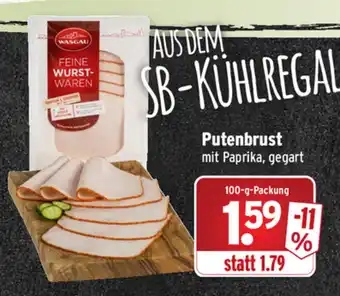 Wasgau Putenbrust 100g Angebot