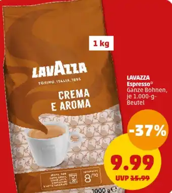 PENNY LAVAZZA Espresso 1.000-g-Beutel Angebot