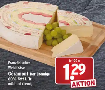 Wasgau Französischer Weichkäse Géramont Der Cremige 100g Angebot