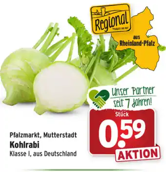 Wasgau Kohlrabi Angebot