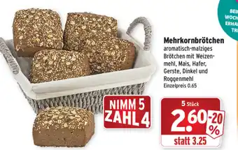 Wasgau Mehrkornbrötchen Angebot