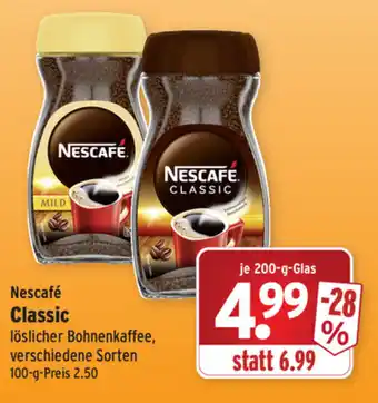 Wasgau Nescafé Classic 200g Angebot