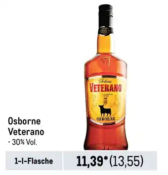 METRO Osborne Veterano 1-1-Flasche Angebot