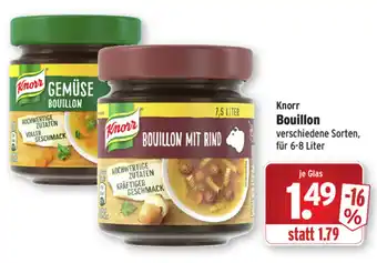 Wasgau Knorr Bouillon Angebot