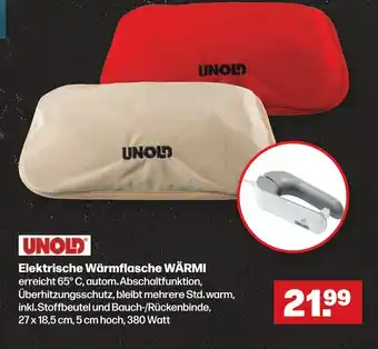 Handelshof UNOLD Elektrische Wärmflasche WÄRMI Angebot