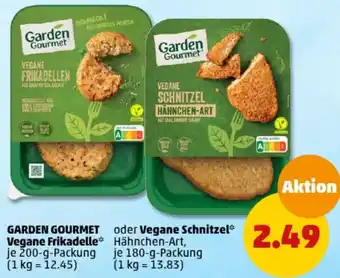 PENNY GARDEN GOURMET Vegane Frikadelle 200 g oder Vegane Schnitzel 180 g Packung Angebot