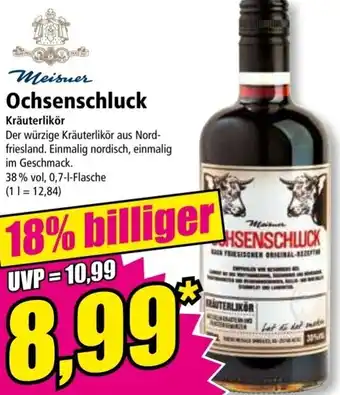 Norma Meisner Ochsenschluck 0,7 L Flasche Angebot