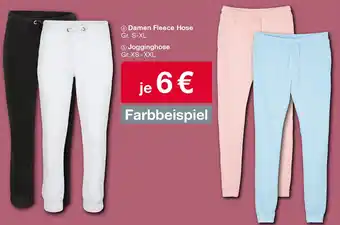 Woolworth Damen Fleece Hose Gr. S-XL oder Jogginghose Gr. XS-XXL Angebot