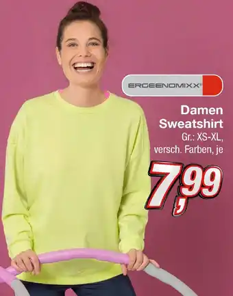 KiK ERGEENOMIXX Damen Sweatshirt Angebot