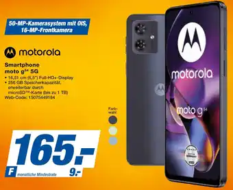 expert Techno Land motorola Smartphone moto g54 5G Angebot