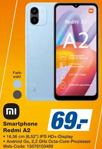 expert Techno Land Smartphone Redmi A2 Angebot