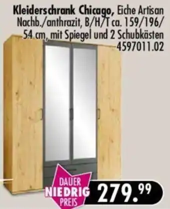 Möbel Boss Kleiderschrank Chicago Angebot