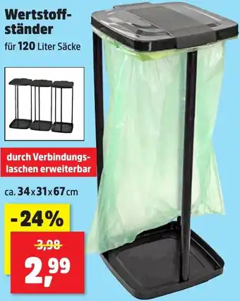 Thomas Philipps Wertstoffständer für 120 Liter Säcke Angebot