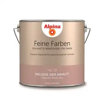 toom Baumarkt Alpina feine farben 'melodie der anmut' altrosa matt 2,5 l Angebot