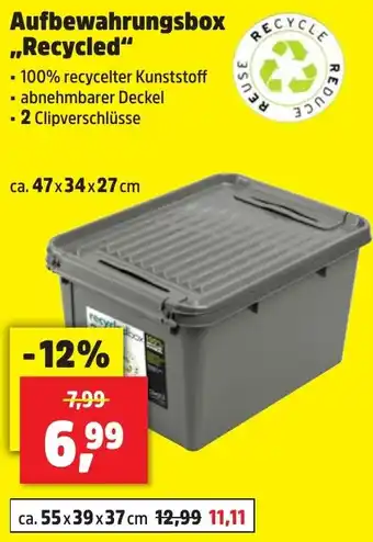 Thomas Philipps Aufbewahrungsbox ,,Recycled" Angebot