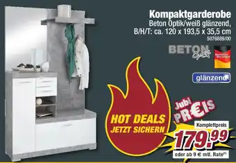 Poco Kompaktgarderobe Angebot