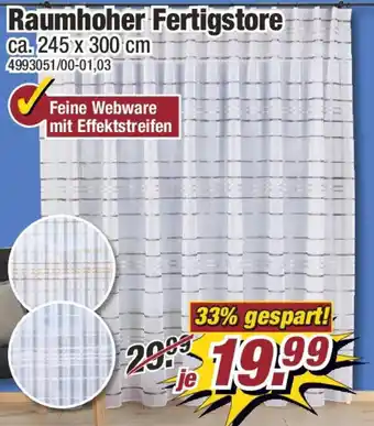 Poco Raumhoher Fertigstore Angebot