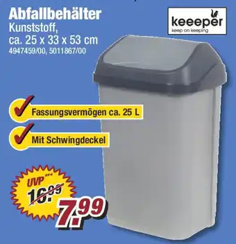 Poco keeeper Abfallbehälter Angebot