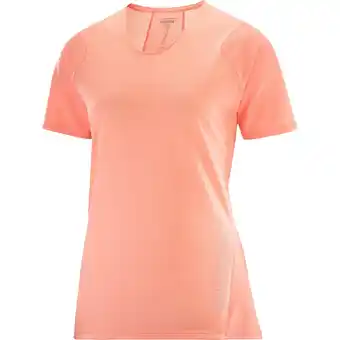 Intersport Salomon damen t-shirt sense aero ss tee w peach amber peach amber/ s Angebot