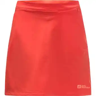 Intersport Jack wolfskin damen rock hilltop trail skort w tango orange 42 Angebot