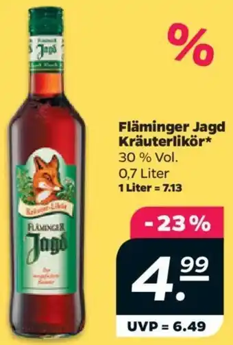 NETTO Fläminger Jagd Kräuterlikör 0,7 Liter Angebot