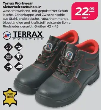 NETTO Terrax Workwear Sicherheitsschuhe S3 Angebot