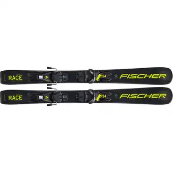 Intersport Fischer kinder racing ski rc4 race jr (70-120) jrs + fj4 ca j - 90 Angebot