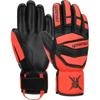 Intersport Reusch herren handschuhe reusch worldcup warrior dh black / fluo red 7,5 Angebot