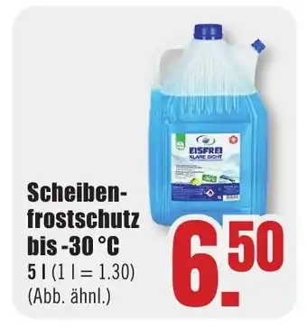 B1 Discount Baumarkt EISFREI Scheiben-frostschutz bis -30 °C 5L Angebot