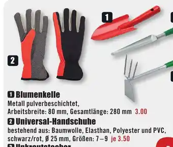 B1 Discount Baumarkt Universal-Handschuhe Angebot