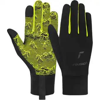 Intersport Reusch herren handschuhe reusch liam touch-tec black / safety yellow 11 Angebot