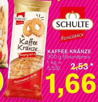 KODi SCHULTE KAFFEE KRÄNZE 300 g Angebot