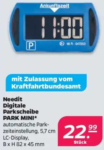 NETTO Needit Digitale Parkscheibe PARK MINI Angebot