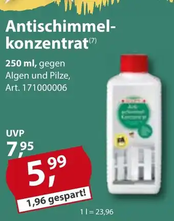 Sonderpreis Baumarkt DECOPRO Antischimmelkonzentrat 250ml Angebot