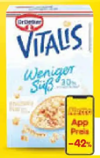 Netto Marken-Discount Vitalis müsli Angebot