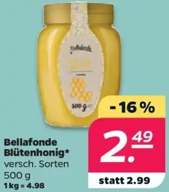 NETTO Bellafonde Blütenhonig 500 g Angebot