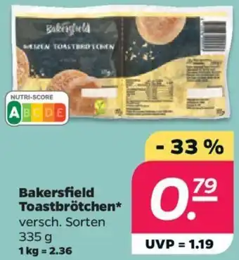 NETTO Bakersfield Toastbrötchen 335 g Angebot