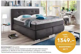 Möbel Buss BOXSPRINGBETT Angebot