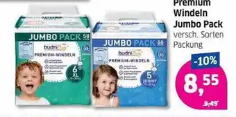 Budni Premium Windeln Jumbo Pack Angebot