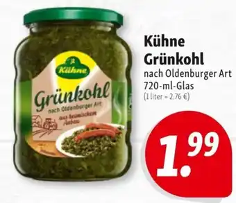 Nah & Frisch Kühne Grünkohl 720-ml-Glas Angebot