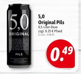 Nah & Frisch 5,0 Original Pils 500ml Angebot