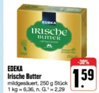 nah & gut EDEKA Irische Butter mildgesäuert, 250 g Angebot