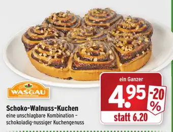 Wasgau Schoko Walnuss Kuchen Angebot