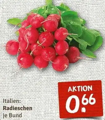 nahkauf Radieschen je Bund Angebot