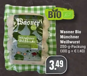 Edeka Neukauf Wasner Bio Münchner Weißwurst 250g Angebot