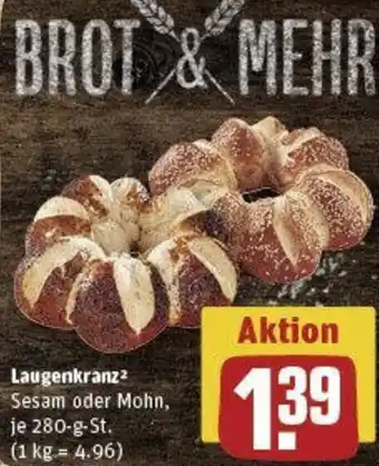 REWE Laugenkranz 280-g-St. Angebot