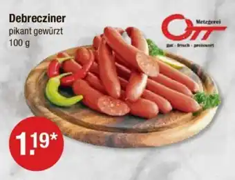 V Markt Debrecziner pikant gewürzt 100 g Angebot