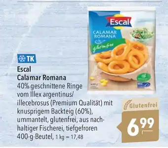 CITTI Markt Escal Calamar Romana je 400 g Angebot